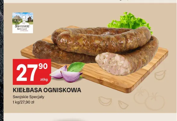 Kiełbasa ogniskowa Swojskie Specjały promocja w Chorten