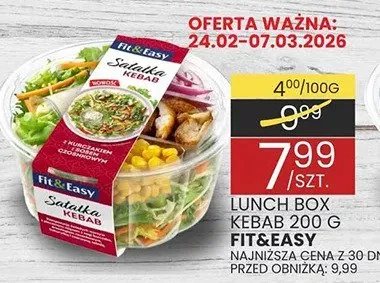 Lunch box kebab promocja w Wafelek