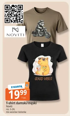 T-shirt męski Noviti promocja w Leclerc