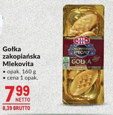 Gołka zakopiańska Mlekovita promocja w Makro