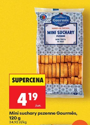 Mini suchary pszenne promocja w Biedronka