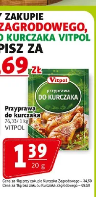 Przyprawa do kurczaka VITPOL promocja w Prim Market