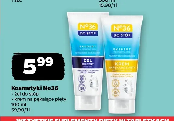 Żel do stóp No36 promocja w Netto