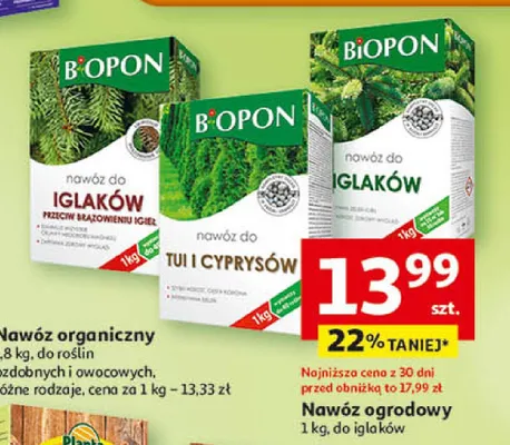 Nawóz ogrodowy promocja w Auchan