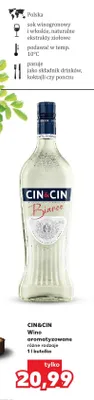 Wino aromatyzowane CIN&CIN Bianco promocja w Kaufland