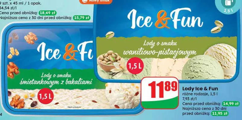 Lody promocja w Dino