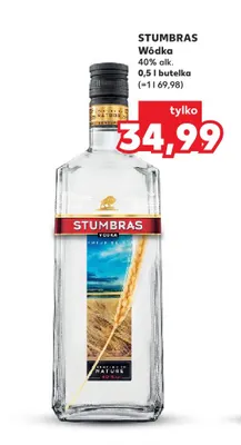 Wódka Stumbras promocja w Kaufland