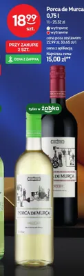 Wino białe wytrawne Porca de Murca promocja w Żabka