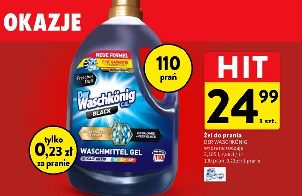 Żel do prania wybrane rodzaje promocja w Intermarche