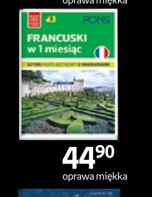 Książka Francuski w 1 miesiąc Pons promocja w Empik