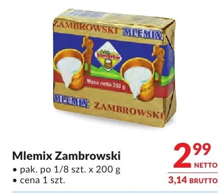 Mlemix Zambrowski promocja w Makro