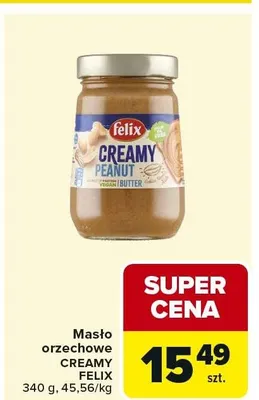 Masło orzechowe creamy promocja w Carrefour Market