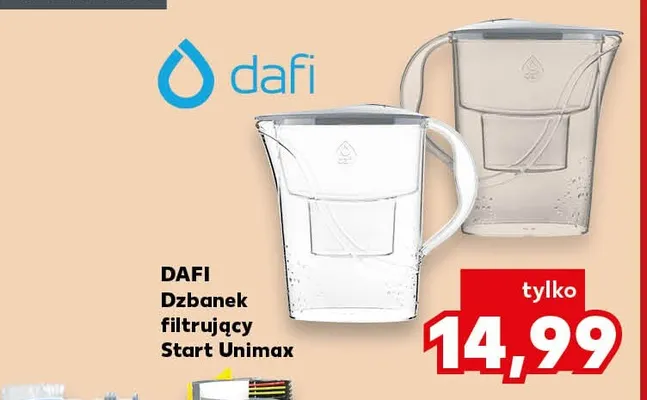 Dzbanek filtrujący Start Unimax Dafi promocja w Kaufland