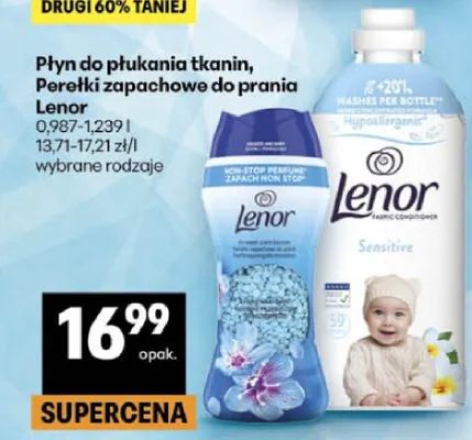 Perełki zapachowe do prania Lenor promocja w Delikatesy Centrum