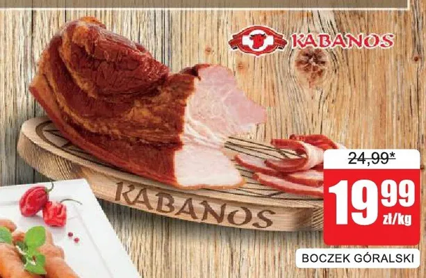 Boczek góralski Kabanos promocja w Bingo