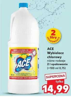 Wybielacz chlorowy różne rodzaje promocja w Kaufland