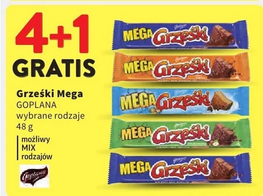 Grzeski Mega wybrane rodzaje promocja w Intermarche