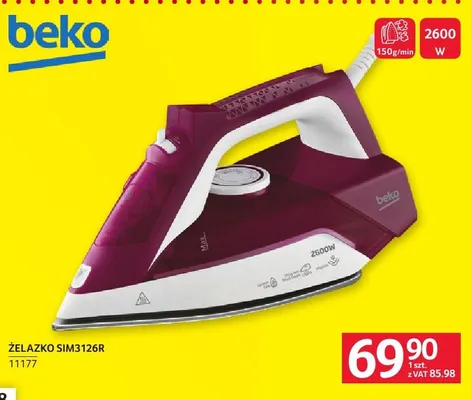 Żelazko SIM3126R promocja w Selgros