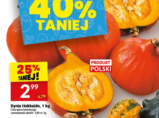 Dynia Hokkaido promocja w Twój Market