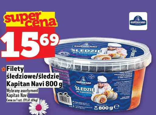 Filety śledziowe/śledzie promocja w TOPAZ