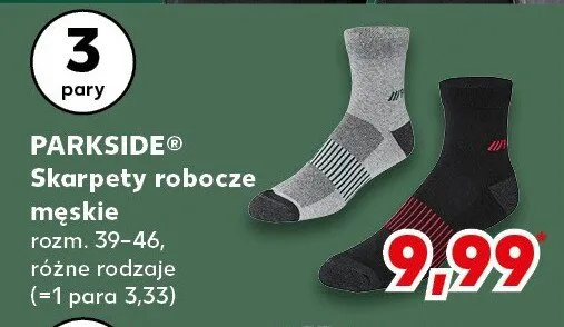 Skarpety robocze męskie, różne rodzaje promocja w Kaufland