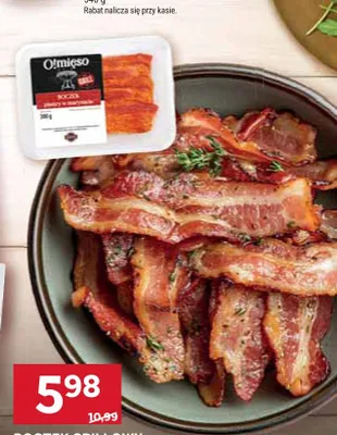 Boczek grillowy O!Mięso promocja w Stokrotka