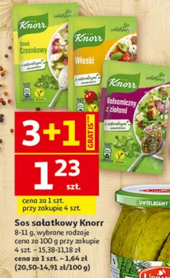 Sos sałatkowy promocja w Auchan