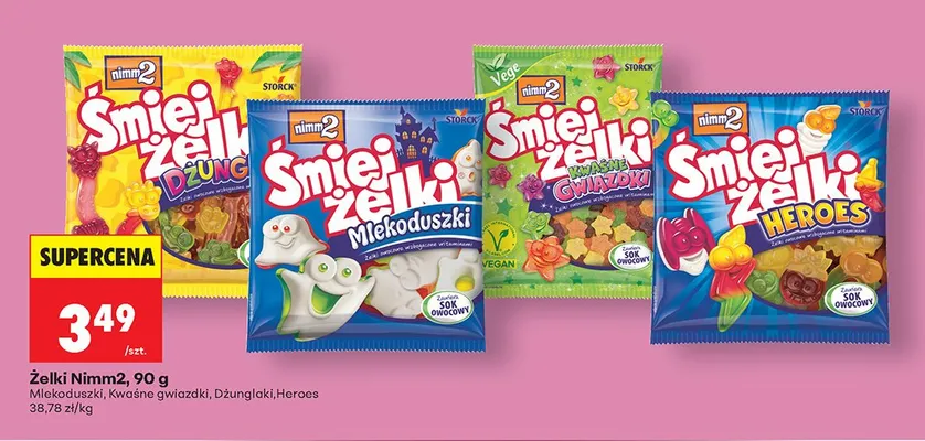 Żelki Miękoduszki promocja w Biedronka