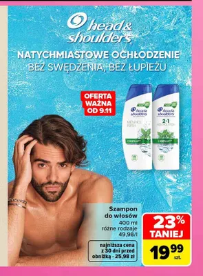 Szampon do włosów Head & Shoulders promocja w Carrefour