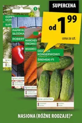 Nasiona (różne rodzaje) promocja w Arhelan