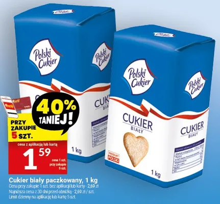 Cukier biały promocja w Twój Market