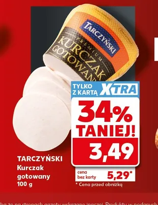 Kurczak gotowany Tarczyński promocja w Kaufland