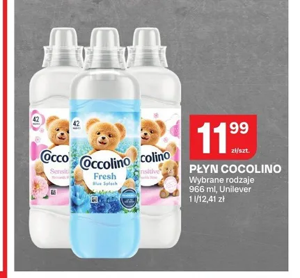 Płyn do płukania Coccolino Fresh Blue Splash promocja w Chorten