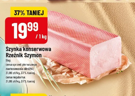 Szynka konserwowa Rzeźnik Szymon promocja w POLOmarket