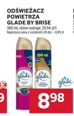 Odświeżacz powietrza Glade by Brise promocja w Stokrotka