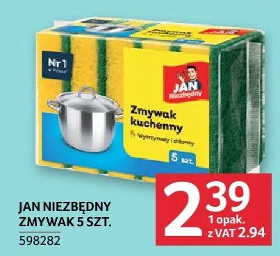 Zmywak Jan Niezbędny 5 szt. promocja w Selgros