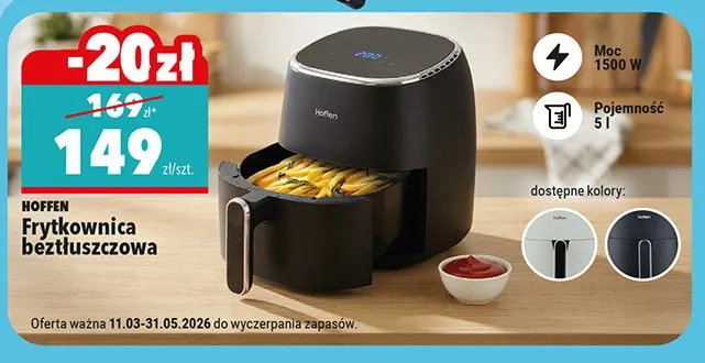 Frytkownica beztłuszczowa promocja w Biedronka