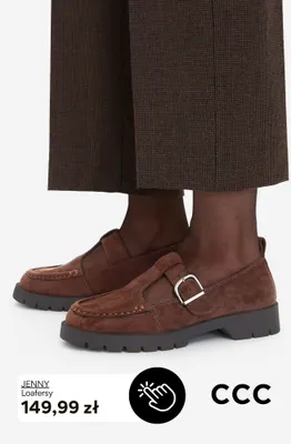 Loafersy Jenny promocja w CCC