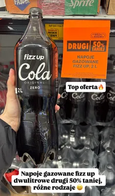 Napój gazowany 2 l promocja w Biedronka