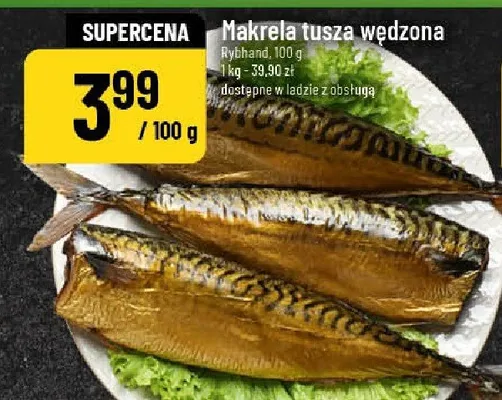 Makrela tusza wędzona promocja w POLOmarket