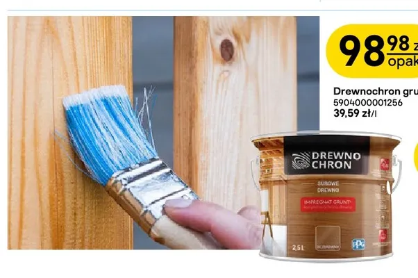 Grunt Drewnochron promocja w Castorama