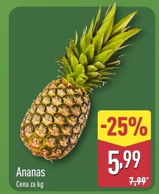 Ananas promocja w Aldi