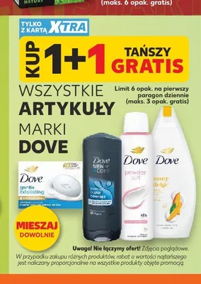 Żel pod prysznic Dove Men+Care Clean Comfort promocja w Kaufland