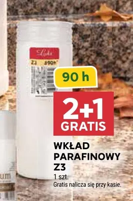 Wkład parafinowy Z3 promocja w Stokrotka