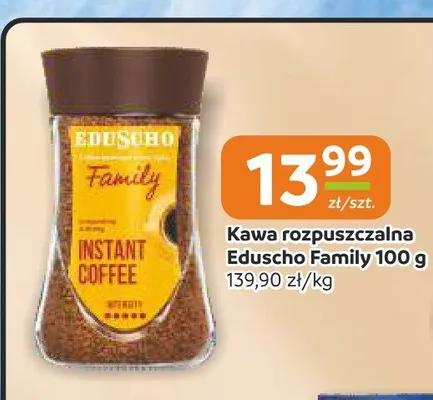Kawa rozpuszczalna Eduscho Family promocja w Społem Częstochowa