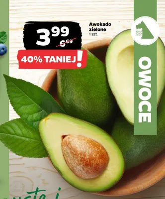 Awokado zielone promocja w Netto
