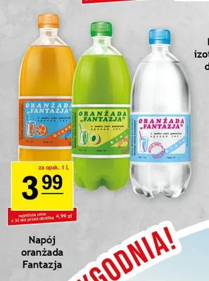 Napój oranżada Fantazja biała promocja w Gram Market