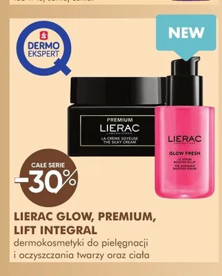 Dermokosmetyki do pielęgnacji i oczyszczania twarzy oraz ciała LIERAC PREMIUM promocja w Super-Pharm