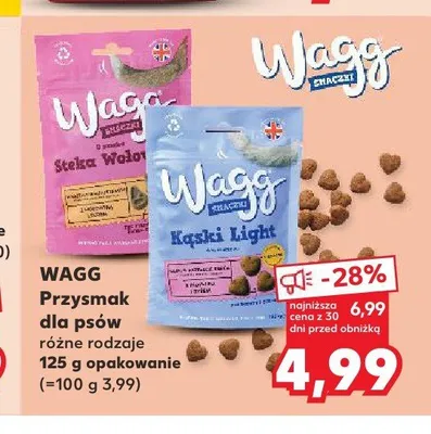 Przysmak dla psów Wagg promocja w Kaufland