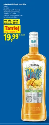 Likier Lubelska Chill Tropic Sour promocja w Lidl